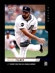 2019 Topps Now Futures World Series Mystery Auto /10 #29 Michael Fulmer Tigers - Picture 1 of 2