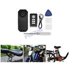 Loud 113dB Wireless Anti-Theft Vibration Motorcycle Alarm Bike Security Remote