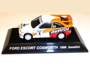 WOW EXTREMELY RARE Ford Escort RS Cosworth #4 Sweden 1996 WRC 1:64 CM's Kyosho - Picture 1 of 3