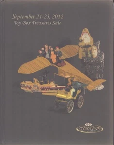 Toy Box Treasures Sale Bertoia Auct. Sept 21-23, 2012- Prices Realized List Fine - Imagen 1 de 1