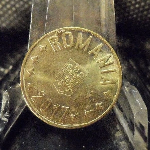 CIRCULATED 2017 1 BANI ROMANIAN COIN (90818)(5)..... - Image 1 of 3