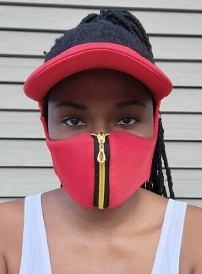 Reusable Face Mask With Cap, Head Band Balaclava,Sports Mask, Bikers Mask UNISEX - Image 1 of 4