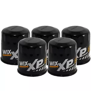 Wix Xp Set 5 Engine Motor Oil Filters For Chevy Infiniti Nissan Toyota StdAsp - Picture 1 of 1