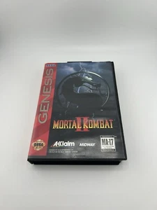 Mortal Kombat II (Sega Genesis) Originalverpackt, getestet - Bild 1 von 5
