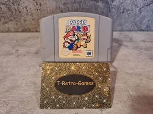 N64 Nintendo 64 Paper Mario Modul EUR - Picture 1 of 6