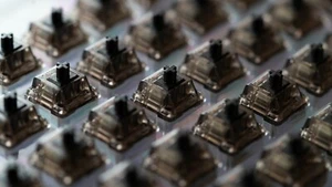 Lubed and filmed Gateron Ink Black V2 Linear Switches (90 Count) - Picture 1 of 3