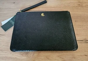 LAUREN RALPH LAUREN LEDER CLUTCH NEU - Bild 1 von 9
