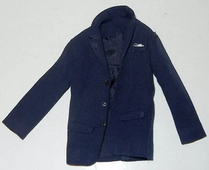 VINTAGE 1965 MATTEL KEN DOLL 1401 SPECIAL DATE NIGHT NAVY BLUE JACKET - Picture 1 of 3