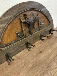 Montana Lifestyles by Montana Silberschmied Western Cowboy Wand Mantel Hut Haken - Bild 1 von 7