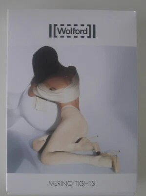 Nip: ¡Medias Wolford Merino Talla XL! Color: antracita/gris! Gama B Foto 1 de 3
