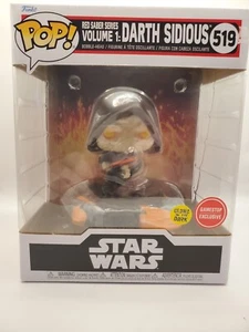 NEW FUNKO POP Star Wars Red Saber Series Volume 1 Darth Sidious 519 GLOW GmeStop - Picture 1 of 10