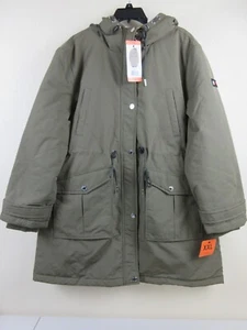 Chaqueta de parka con capucha para mujer Tommy Hilfiger talla XXL - verde enebro (NUEVA CON ETIQUETAS) - Imagen 1 de 5