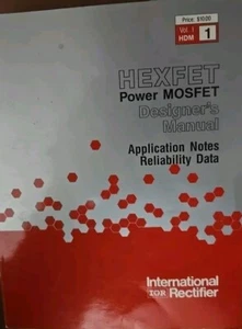 IR International Rectifier HEXFET Power MOSFET Designer's Manual, HDM-1 Vol 1 - Picture 1 of 3