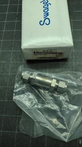 NEU Swagelok Edelstahl Teller Rückschlagventil 3/8" ROHR OD P/N SS-6C-25 - Bild 1 von 3