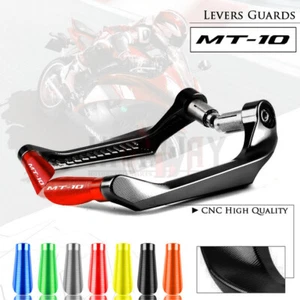 CNC Motorcycle Crash Pads 7/8 Brake Clutch Levers Guards for YAMAHA MT10 FZ10 - Foto 1 di 43