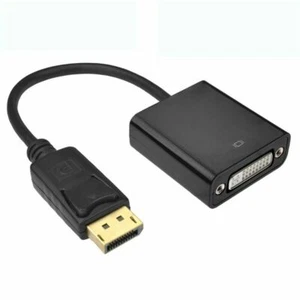 DP Display Port Male to DVI Female Adapter Converter Cable 1080p for PC - Bild 1 von 1