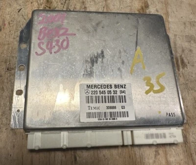 Módulo de control de suspensión OEM 220 545 05 32 Mercedes-Benz S500 Clase S 2000-2006 Foto 1 de 4