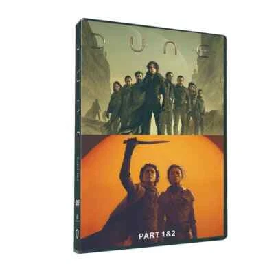 Dune Part 1&2 One & Two Movie Film DVD Box Set Region 1!*