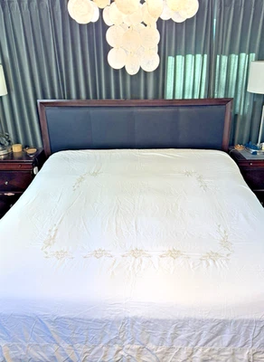 Funda nórdica Yves Delorme Paris Queen 100 % algodón - Francia - LEER faltan botones Foto 1 de 4