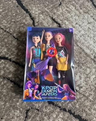 K-pop Demon Hunters Set Of 3 Singing Dolls - Image 1 of 2