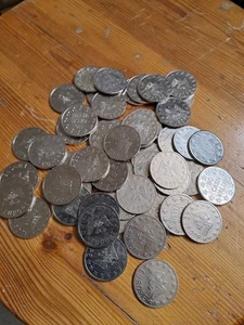 Weiterspielmarken Größe von 5 DM Stück - Bild 1 von 3