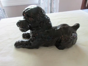 Goebel Cocker Black Spaniel Puppy Dog Figurine West Germany VGC 10" - Picture 1 of 8