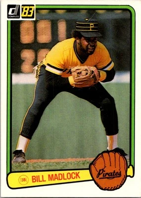 Bill Madlock 1983 Donruss #311 Pittsburgh Pirates - Image 1 of 2