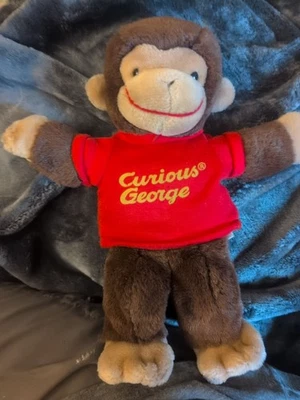 Peluche vintage Gund Curious George 1992 12"" Margret Rey Foto 1 de 3