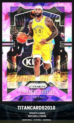 DeMarcus Cousins 2019-20 Panini Prizm Pink Ice Prizm Los Angeles Lakers #103 Foto 1 de 2