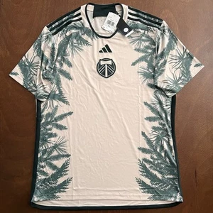 adidas PORTLAND TIMBERS 2024 Away Soccer MLS Jersey SZ XL - Picture 1 of 7
