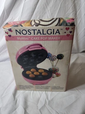 Used  Cake Pop Maker Nostalgia Electrics Bakery Comes With Accessories. - Image 1 of 2