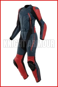 WOMEN NEW RACING 2 PIECE MOTORCYCLE MOTORBIKE MOTO GP BIKER LEATHER REPRO SUIT - Bild 1 von 6
