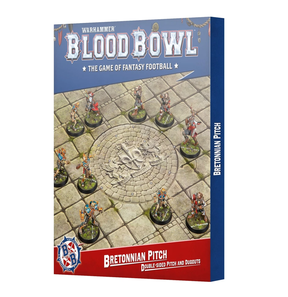 Blood Bowl Pitch & Dugouts Equipo Bretón Warhammer Age of Sigmar PREVENTA 11/15 Foto 1 de 1