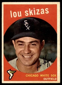 1959 Topps #328 Lou Skizas VG/EX Very Good/Excellent White Sox  - Picture 1 of 2
