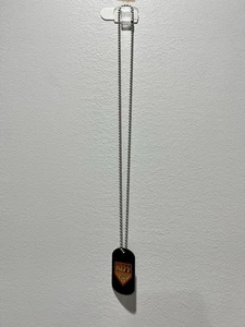 Neu ohne Tasche Kiss Armee Halskette Erkennungsmarke Anhänger schwarz Vintage Kiss Memorabi - Bild 1 von 7