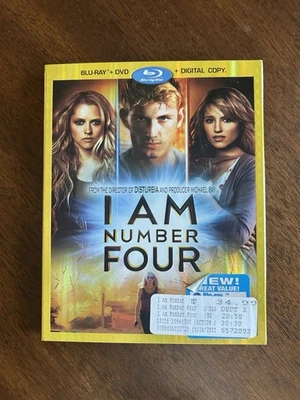 I Am Number Four (Blu-ray/ DVD, Combo, 2011, LN) Alex Pettyfer, Timothy Olyphant - Image 1 of 4