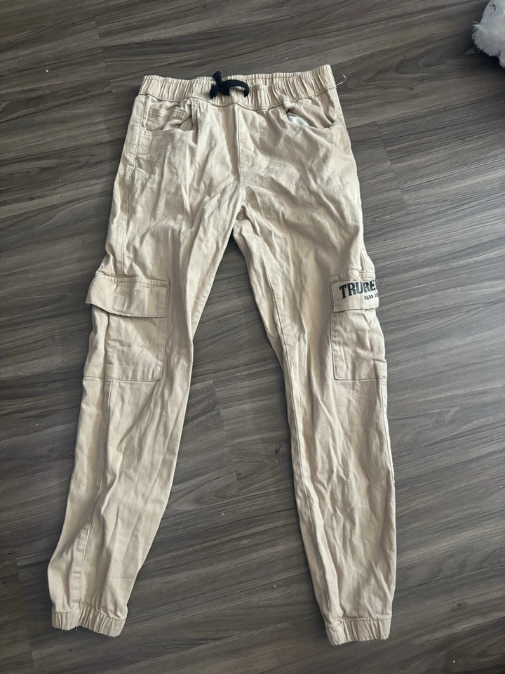 Calça jogger True Religion Cargo infantil tamanho M - Imagem 1 de 4