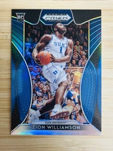 2019-20 Panini Prizm Draft Picks Zion Williamson RC #1 - Blue Prizm - Bild 1 von 2