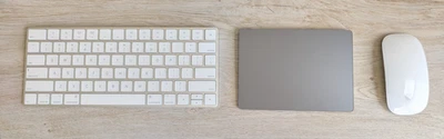 Apple BUNDLE! Magic Keyboard, Magic Mouse, and Magic Trackpad. Great Condition! - Image 1 of 4