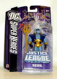 DC Super Heroes Justice League Unlimited Blue Devil Kostenloser Versand & Pro Verpackung - Bild 1 von 2