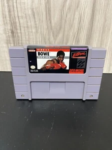 Riddick Bowe Boxing (Super Nintendo SNES) CARTRIDGE ONLY Tested - Picture 1 of 4