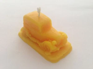 Austin Seven Ruby 10 golden yellow candle cake toppers in birthday,annervisery - Picture 1 of 1