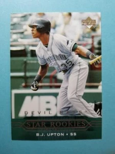 B.J. UPTON - RC ROOKIE #212 TAMPA BAY RAYS - 2004 UPPER DECK BASEBALL - Picture 1 of 1