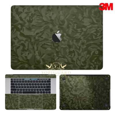 SopiGuard 3M Carbon Matte Sticker Skin Apple Macbook Pro 16" Touch Bar (A2141) - Image 1 of 4