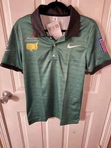 Augusta Masters Nike PGA Green Polo Golf S Mens Small - Picture 1 of 7