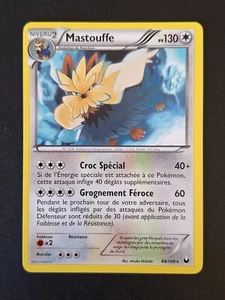 Mastouffe 88/108 Exploradores Oscuros Carta Pokemon Rara Francesa - Imagen 1 de 2