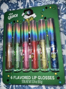 The GRINCH 6 FLAVORED LIP GLOSSES - Picture 1 of 5