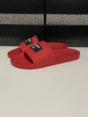 Nuevo Polo Sport Ralph Lauren Slide 809841217-006 Rojo/Blanco/Negro Hombres Talla 11 RARO Foto 1 de 4