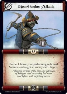 L5R CCG BtD Before The Dawn Unorthodox Attack - Bild 1 von 1