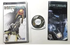 R-Type Command Sony PSP PlayStation Portátil Estuche Completo Manual Probado - Imagen 1 de 1